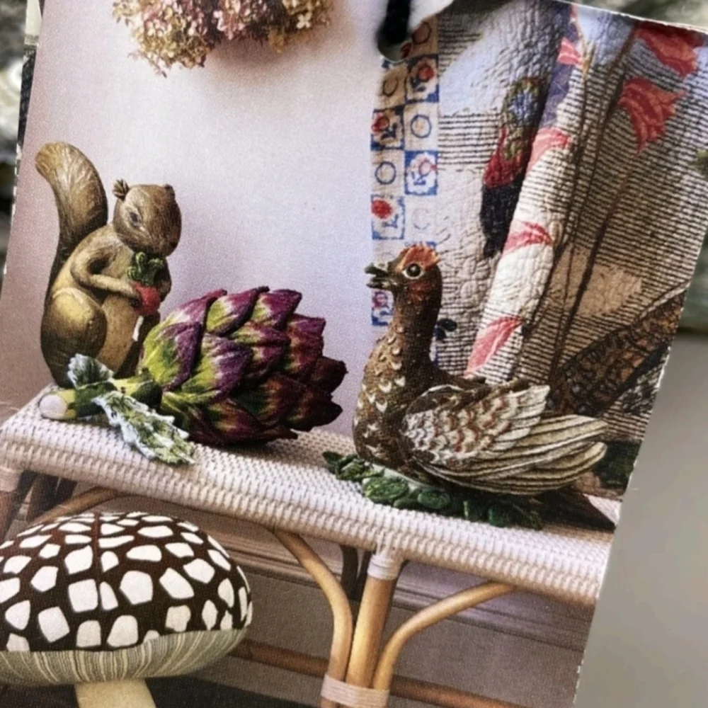 John Derian Grouse Bird Decorative Pillow - Picture 3 of 3